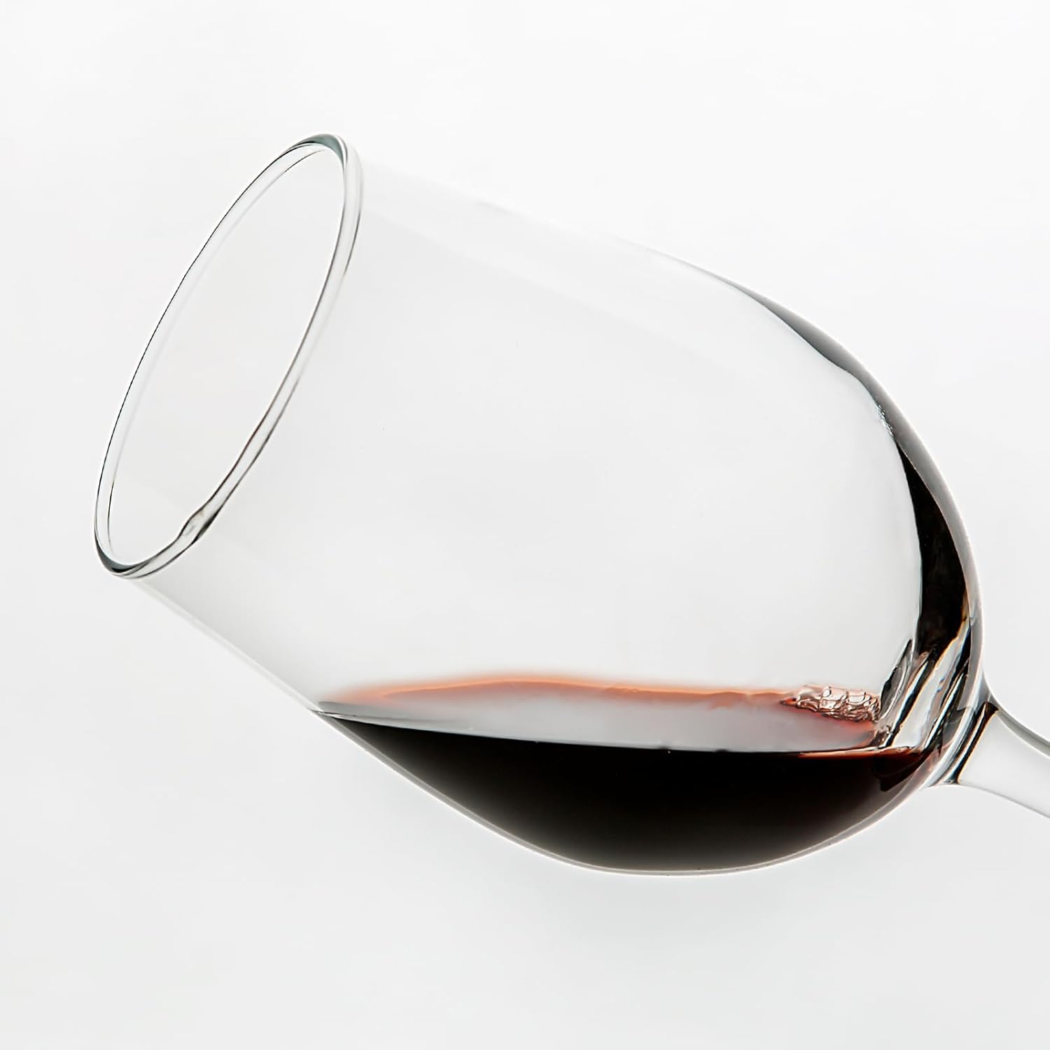 C CREST Elegant 11.2oz Red Wine Glasses for Party, Wedding- Set of 8