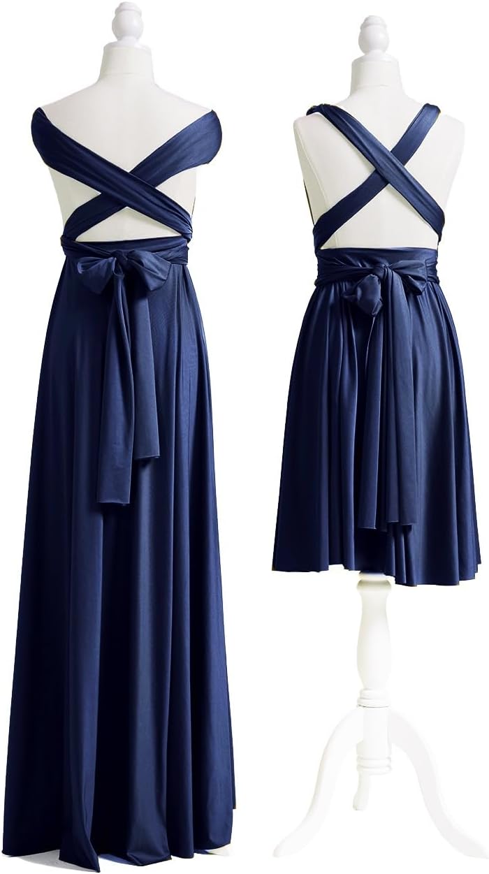72styles Infinity Dress with Bandeau, Convertible Bridesmaid Dress, Long, Plus Size, Multi-Way Dress, Twist Wrap Dress