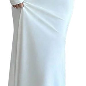 SOLY HUX Women's Long Sleeve Off The Shoulder Bodycon Dress Elegant Maxi Dress Cocktail Prom Dresses