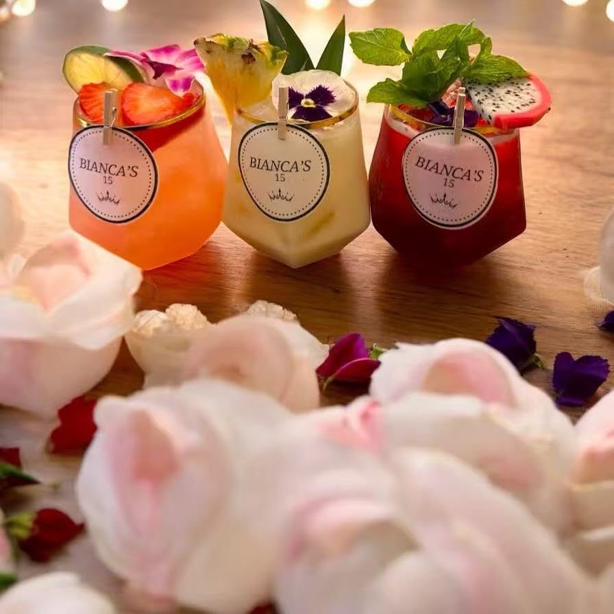 40 count Diamond Unbreakable Stemless Plastic Wine Champagne Whiskey Glasses Elegant Durable Disposable Indoor Outdoor Ideal for Home, Office, Bars, Wedding, 12 Ounce Cups Gold Rim (Gold)