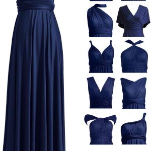 72styles Infinity Dress with Bandeau, Convertible Bridesmaid Dress, Long, Plus Size, Multi-Way Dress, Twist Wrap Dress