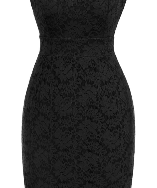GRACE KARIN Cocktail Dress for Women Cap Sleeve Lace Dress for Wedding Guest Business Casual Dresses