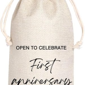 Marriage Milestones Wine Bag | Wedding Milestone Wine Bag | Bridal Shower Gift | Bride to Be Gift | Wedding Shower Gift | 11WB58