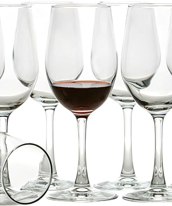 C CREST Elegant 11.2oz Red Wine Glasses for Party, Wedding- Set of 8