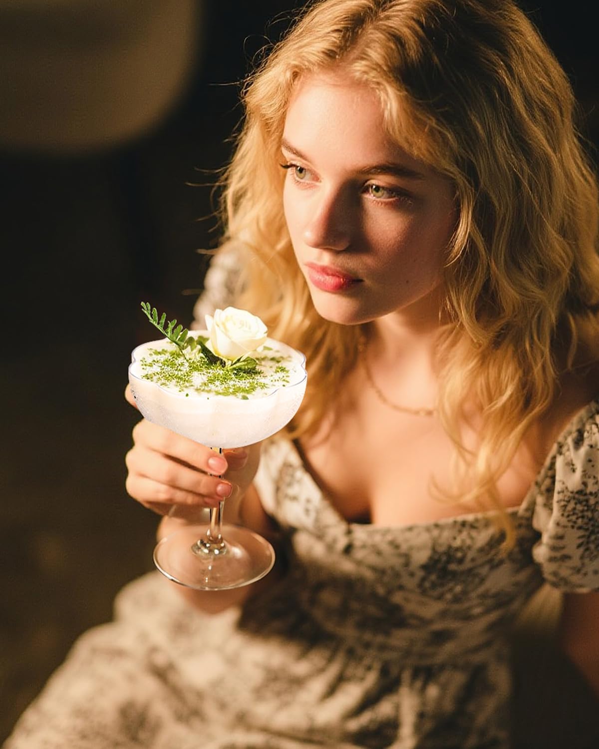 Ciaell 12PCS Plastic Martini Glasses – 10 Oz Elegant Disposable Cocktail Glasses for Champagne Wine Wedding Party Anniversary Bar