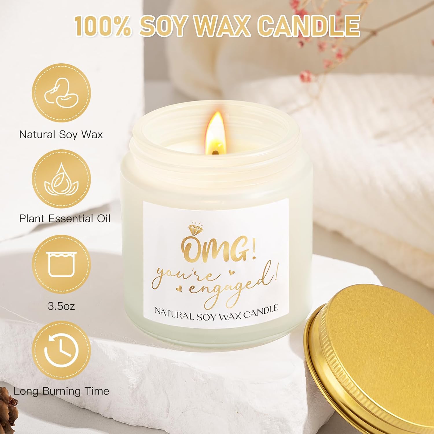 Engagement Gifts for Couples, Newly Engaged Gifts for Couples, Cool Engagement Gift for Her, Fiance Fiancee Gift for Him and Her, Bride and Groom Engagement Wine Glasses, Women Engagement Party Gifts