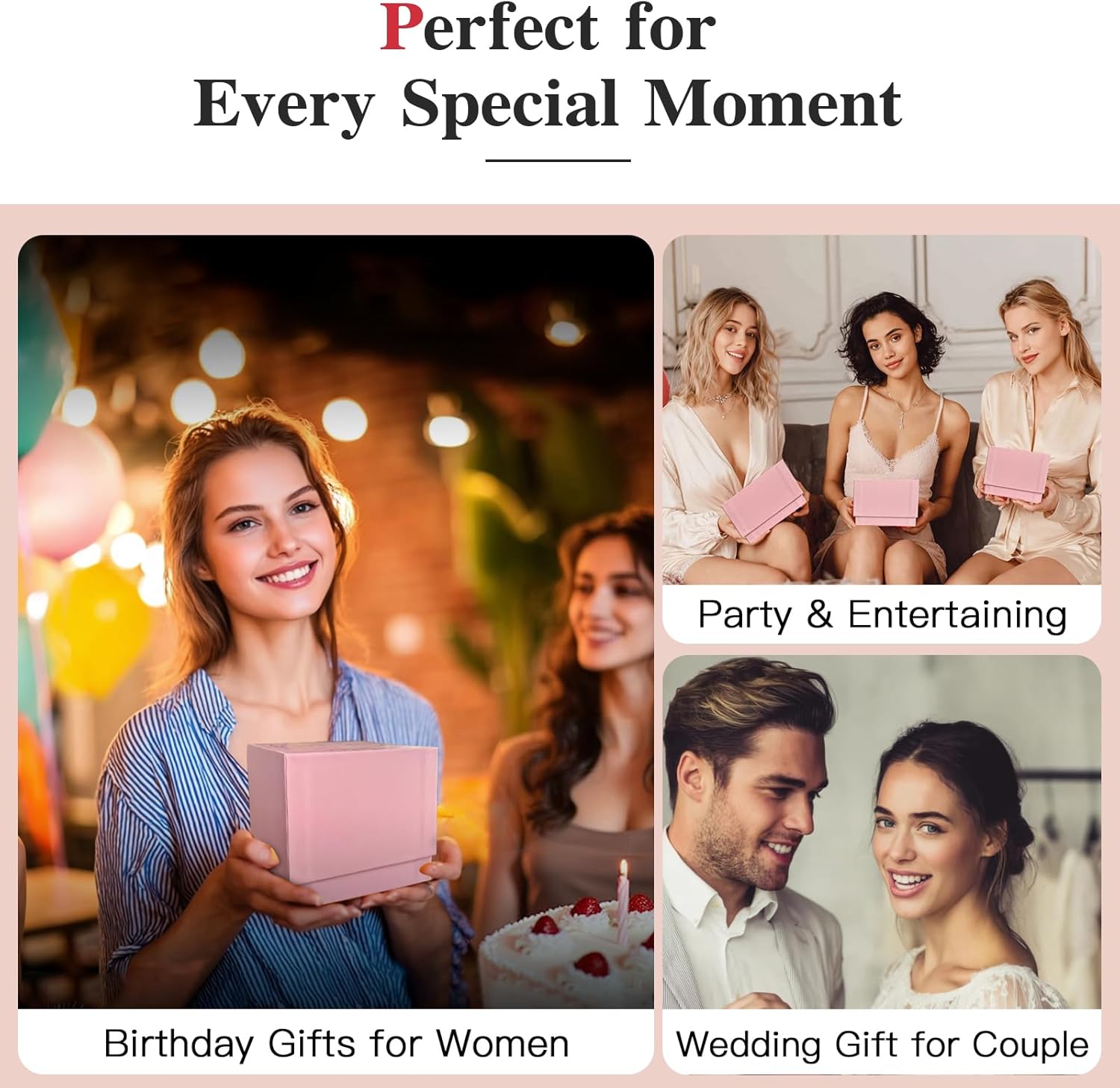 Personalized Stemless Wine Glass Custom Engraved Monogrammed Initial GlassesBridal Shower, Birthday, Wedding, or Engagement Gift for Women Her-A