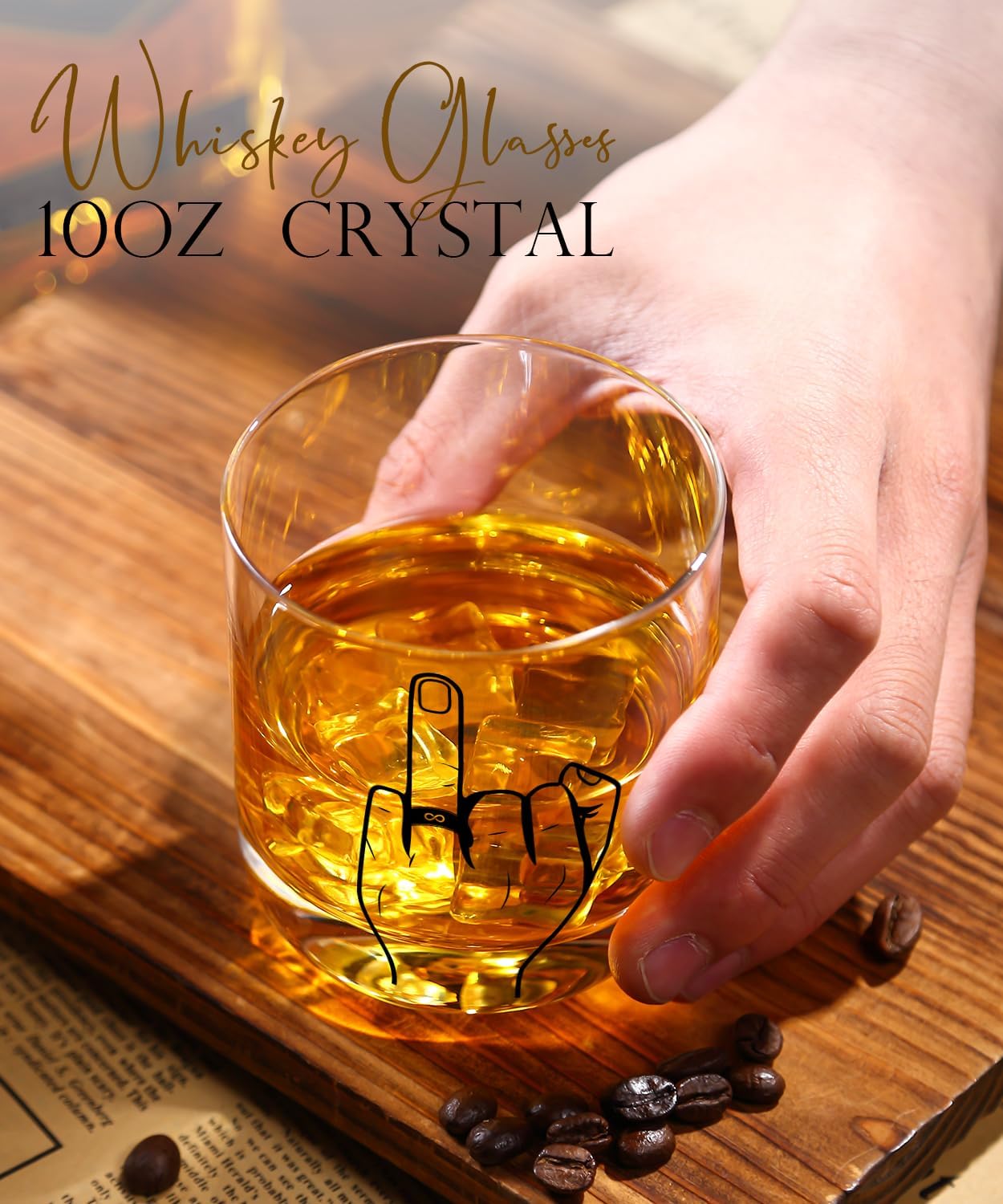 Engagement Gifts for Couple, Ring Finger Wine&Whiskey Glass Set,Bride and Groom Just Married Gift, Mr and Mrs Newlyweds Bridal Shower Gift,Wedding Gifts for Couples 2025