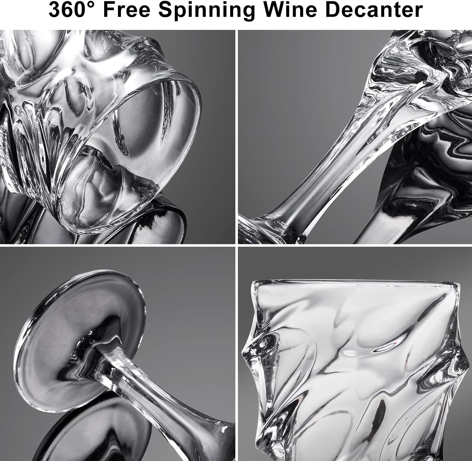 11oz Crystal Wine Gglasses Set with Luxury Gift Box Red Wine Set of 2 -Wedding Gift for Men or Women(Space wine glasses)