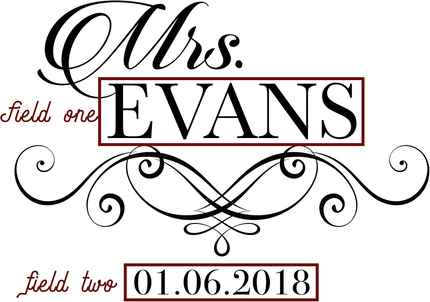 Personalized Mr and Mrs Champagne Flutes – Wedding Champagne Flutes – Customized Bride and Groom Champagne Glasses – Etched Engraved Toasting Glasses – Custom Engagement Gifts for the Couple