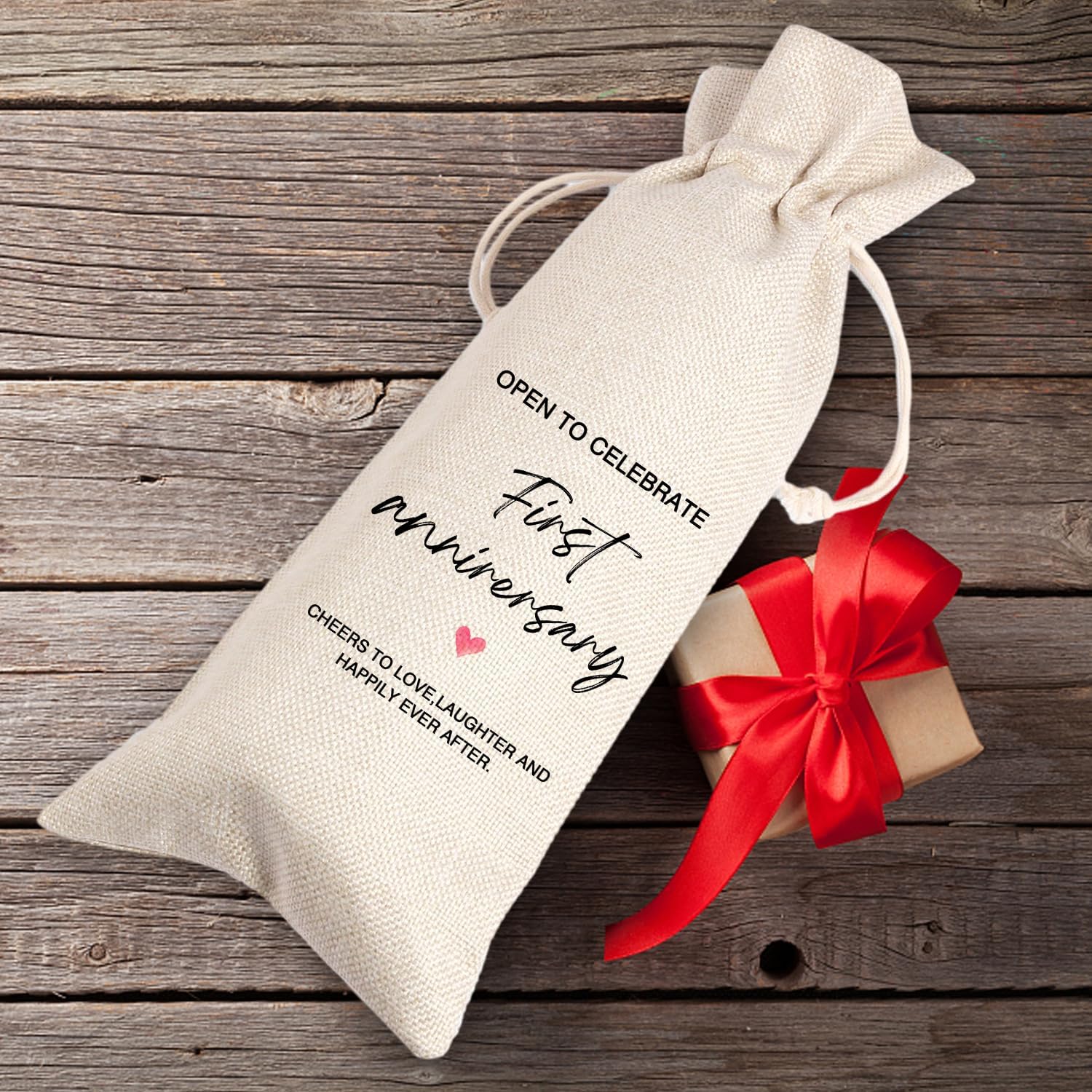 Marriage Milestones Wine Bag | Wedding Milestone Wine Bag | Bridal Shower Gift | Bride to Be Gift | Wedding Shower Gift | 11WB58
