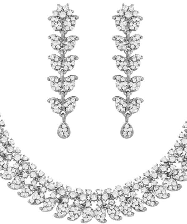 Touchstone Indian wedding jewelry set gold traditional necklaces for women statement rhinestone sets hollywood glamour style crystal stone bridal costume golden necklace