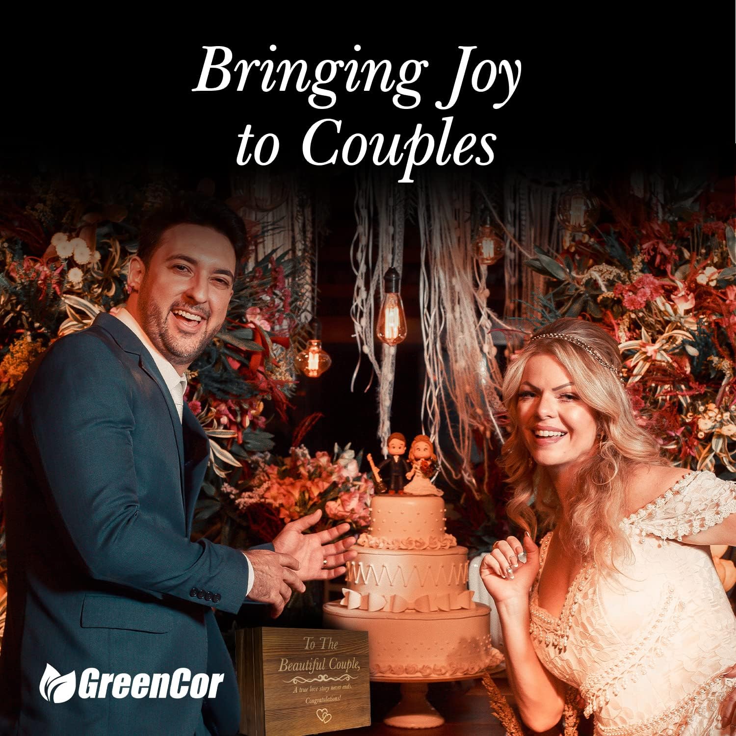 Unique Gifts for Couples – Engagement Wine Tumbler Gift Set – To The Beautiful Couple, Bridal Shower Gifts for Her – Wedding Gifts for Couple – Mr and Mrs Tumbler Set