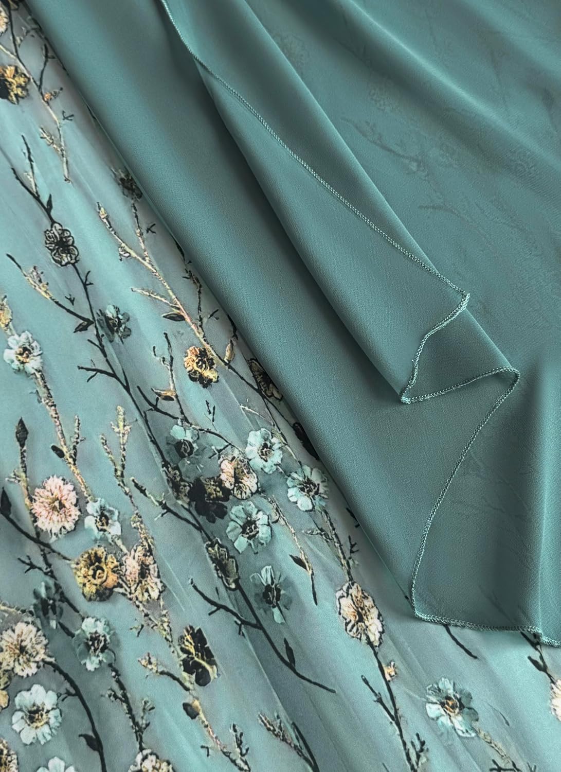 LOZ 2 Piece Sets for Women Summer Maxi Dresses Sleeveless Spaghetti Strap Floral Dresses with Sheer Cardigan Matching Sets