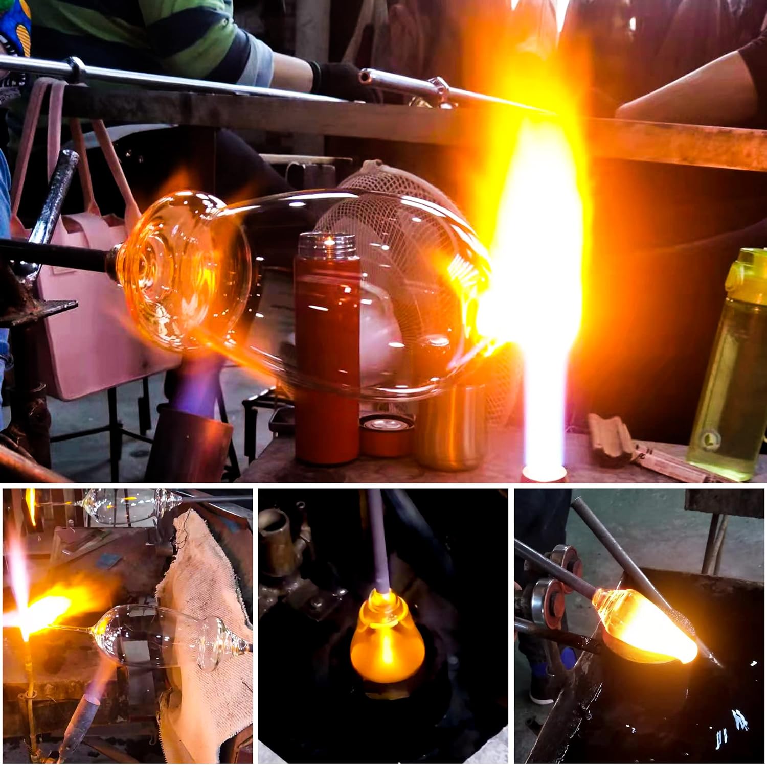 ACHEER Crystal Wine Glasses Set of 4 – Hand Blown Red Wine or White Wine Glass – 14Oz – Long Stem Wine Glasses Gift for Wedding, Anniversary, Christmas