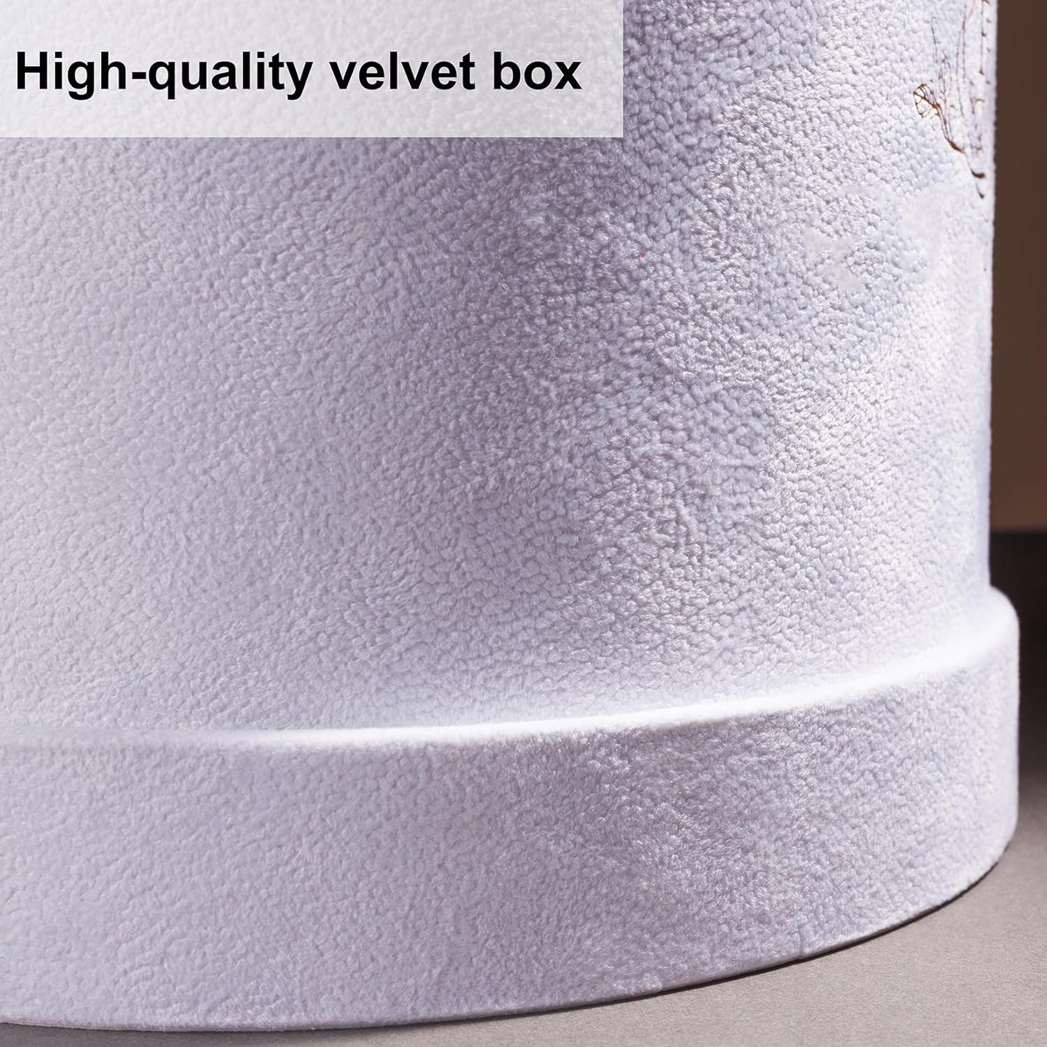 17 Flowers in a Luxury Suede Box, Birthday Gifts for Women, Preserved Flowers, Mothers Day Roses Gift for Mom, White