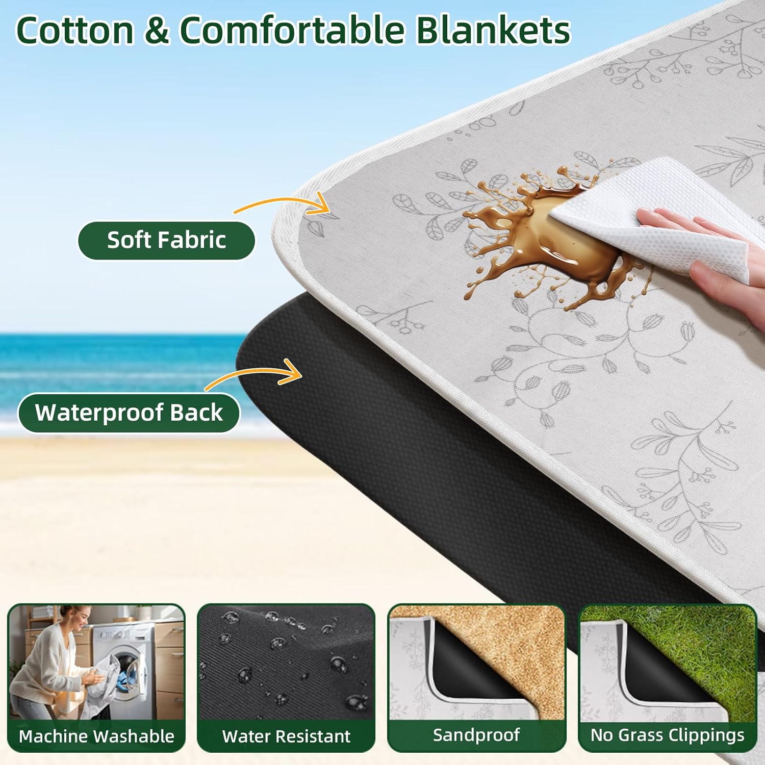 Picnic Basket for 2, Bridal Shower Gift Wedding Gifts with Mr Mrs Wine Glasses and Greeting Card, Engagement Newly Weeding Gifts for Couples 2025, Wicker Picnic Set Kit with Blanket Cooler for Beach