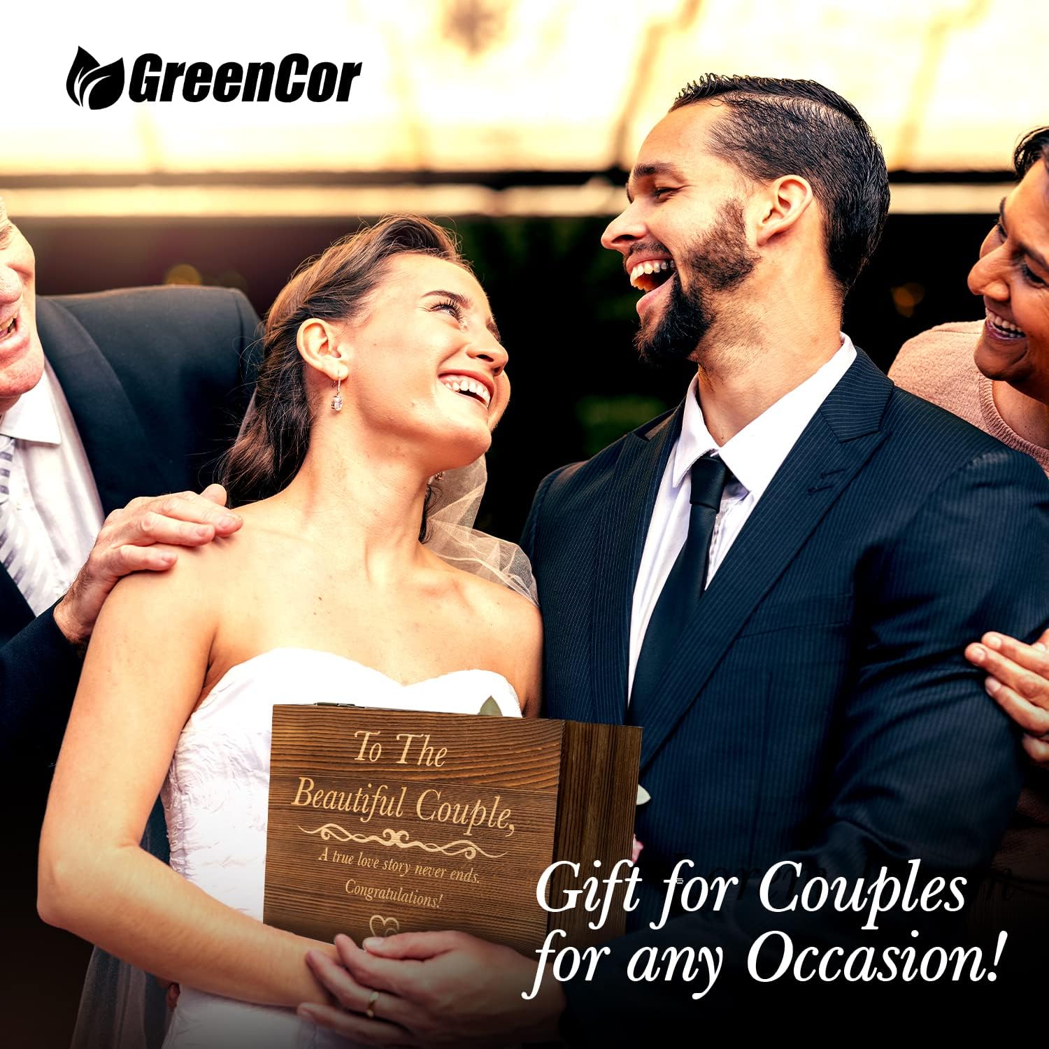 Unique Gifts for Couples – Engagement Wine Tumbler Gift Set – To The Beautiful Couple, Bridal Shower Gifts for Her – Wedding Gifts for Couple – Mr and Mrs Tumbler Set