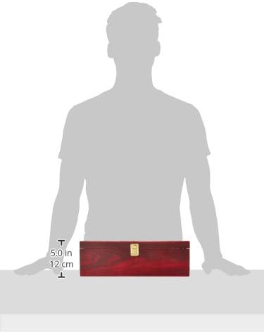 Wine Gift Box Set by Trademark Innovations (Brown) Large