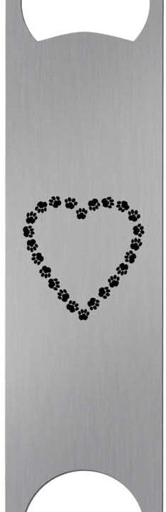 Azeeda 'Heart Paws Shape' Bar Blade Bottle Opener (BR00023046)