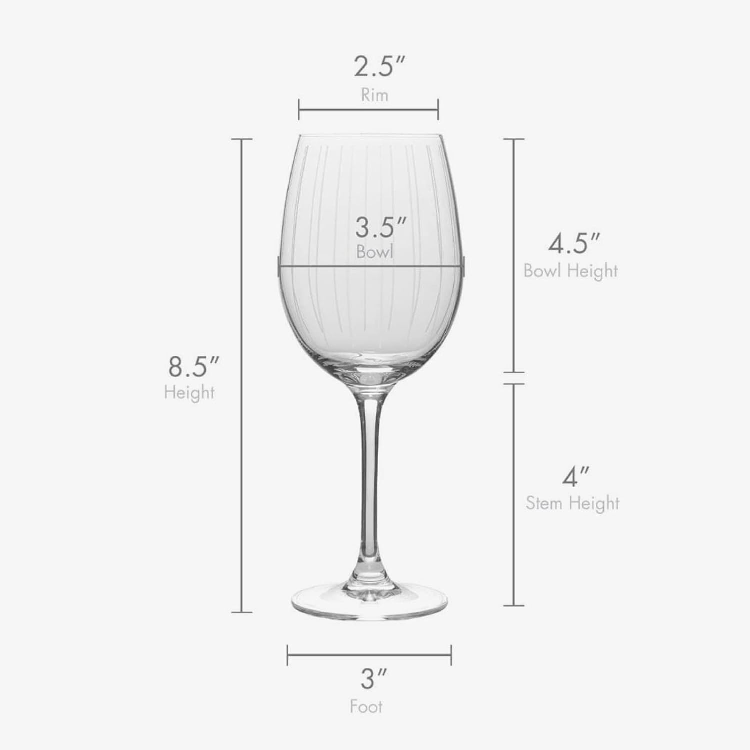 Mikasa Cheers White Wine Glasses Set of 4, 16-Ounce Elegant Glassware, Durable and Dishwasher Safe, Perfect for Everyday or Entertaining
