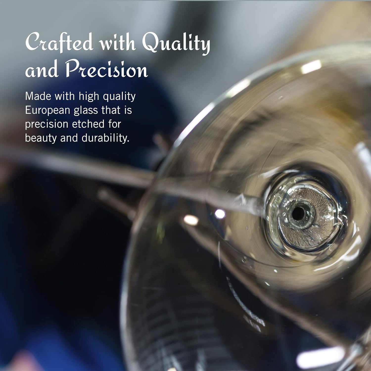 Mikasa Cheers White Wine Glasses Set of 4, 16-Ounce Elegant Glassware, Durable and Dishwasher Safe, Perfect for Everyday or Entertaining