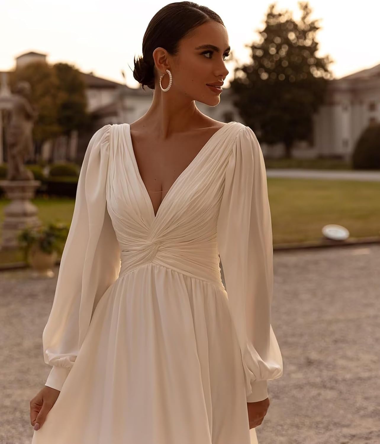 Mermaid Wedding Dresses for Bride Lace Appliques Tulle Beach Bride Dress LW05