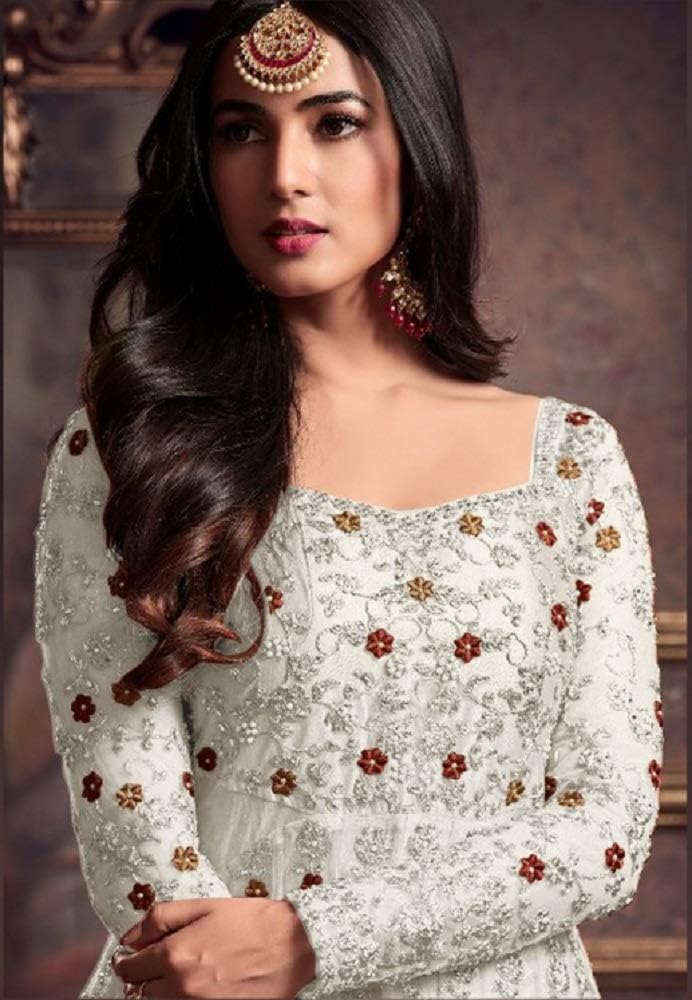 Prija Collection Ready to Wear Indian Pakistani Wedding/Party Wear Designer Style Anarkali Suit for Womens