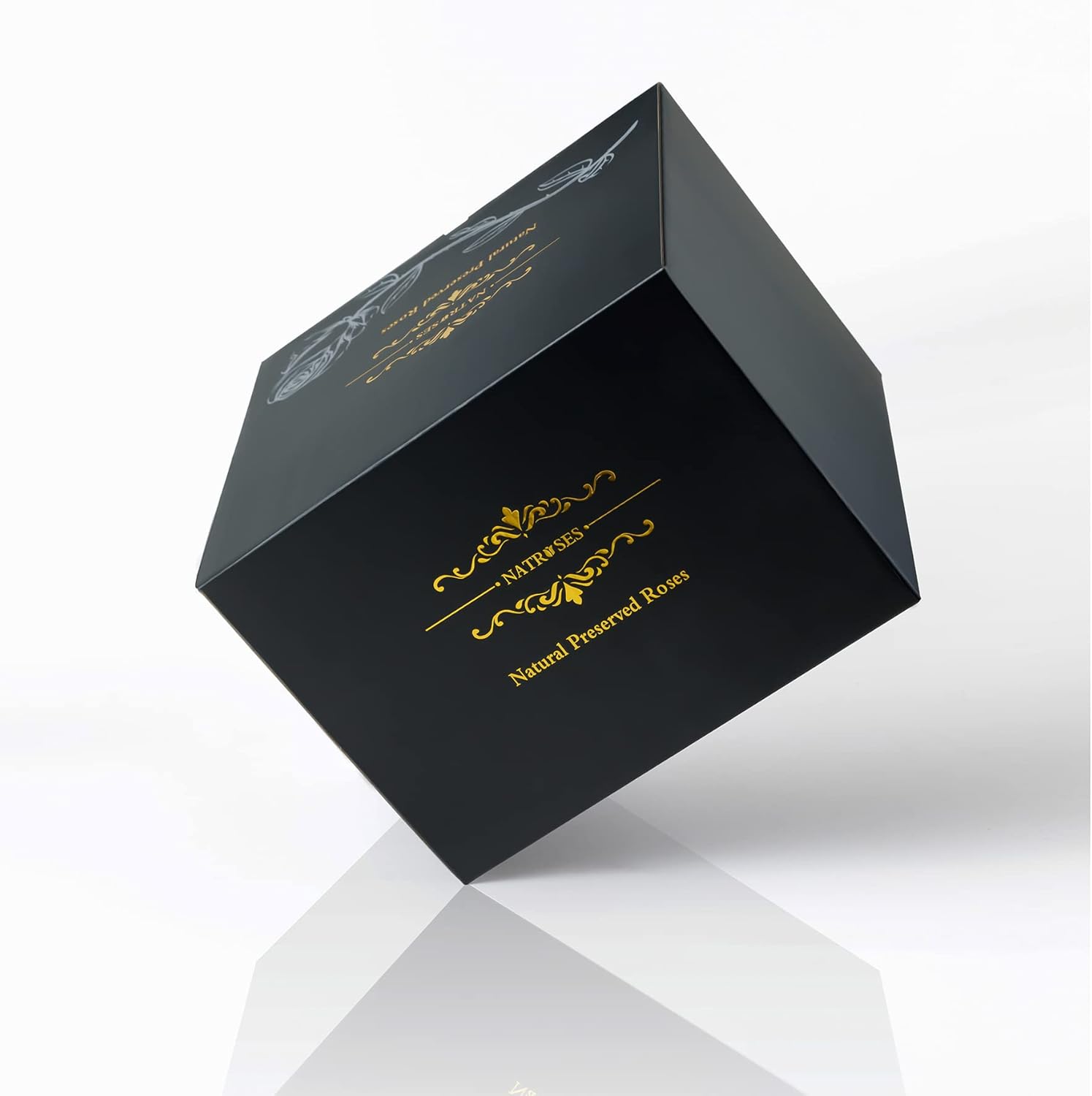 NATROSES 27 Piece Forever Preserved Roses in a Box, Preserved Flowers for Delivery Birthday, Flowers Gifts for Mothers Day, Red