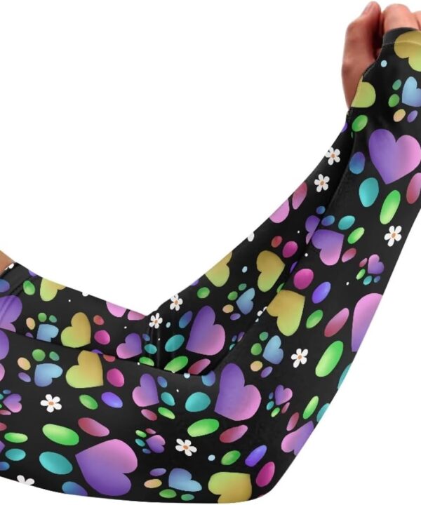 Uppodwarkid Gardening Arm Sleeves for Women Gardening Sleeves Sun Protection Cooling Sleeves for Women Men