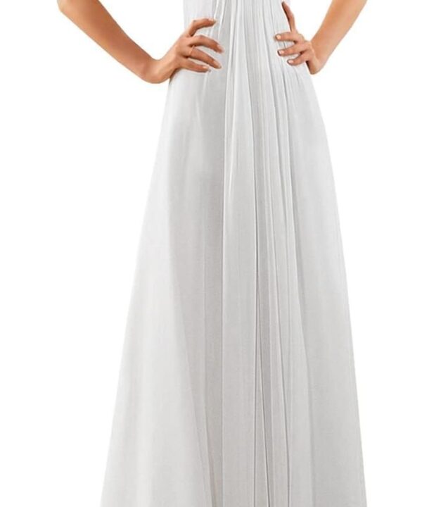 Wedding Dresses for Bride 2023 Sleeveless Lace Petite/Plus Size Bridal Gowns for Civil Wedding for Beach Wedding