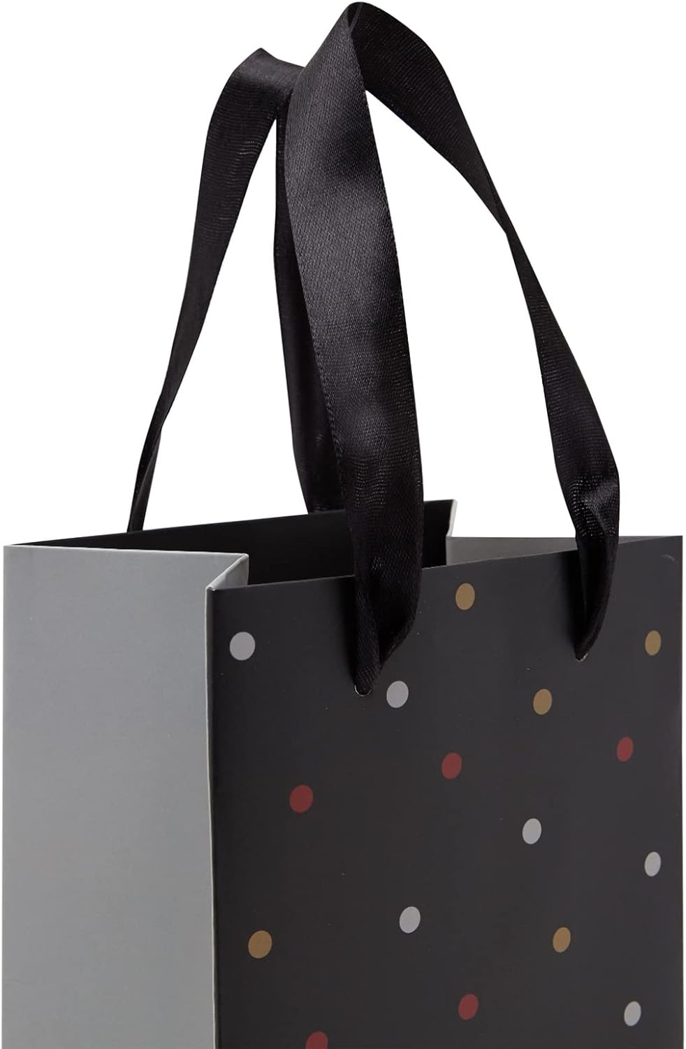 Juvale Wine Gift Bags – 12 Pack, 13.7 x 4.6 x 4 In, Multicolor Satin Ribbon Handles – Gift Bags for Bottles of Wine