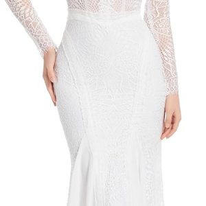 Mermaid Wedding Dresses for Bride Classy lace Boho Long Sleeve Open Back Bohemian Wedding Gowns