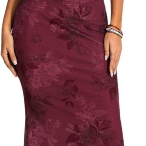 Milumia Women's Floral Cowl Neck Bodycon Maxi Dress Mesh Long Dresses Cocktail Party Fall 2025