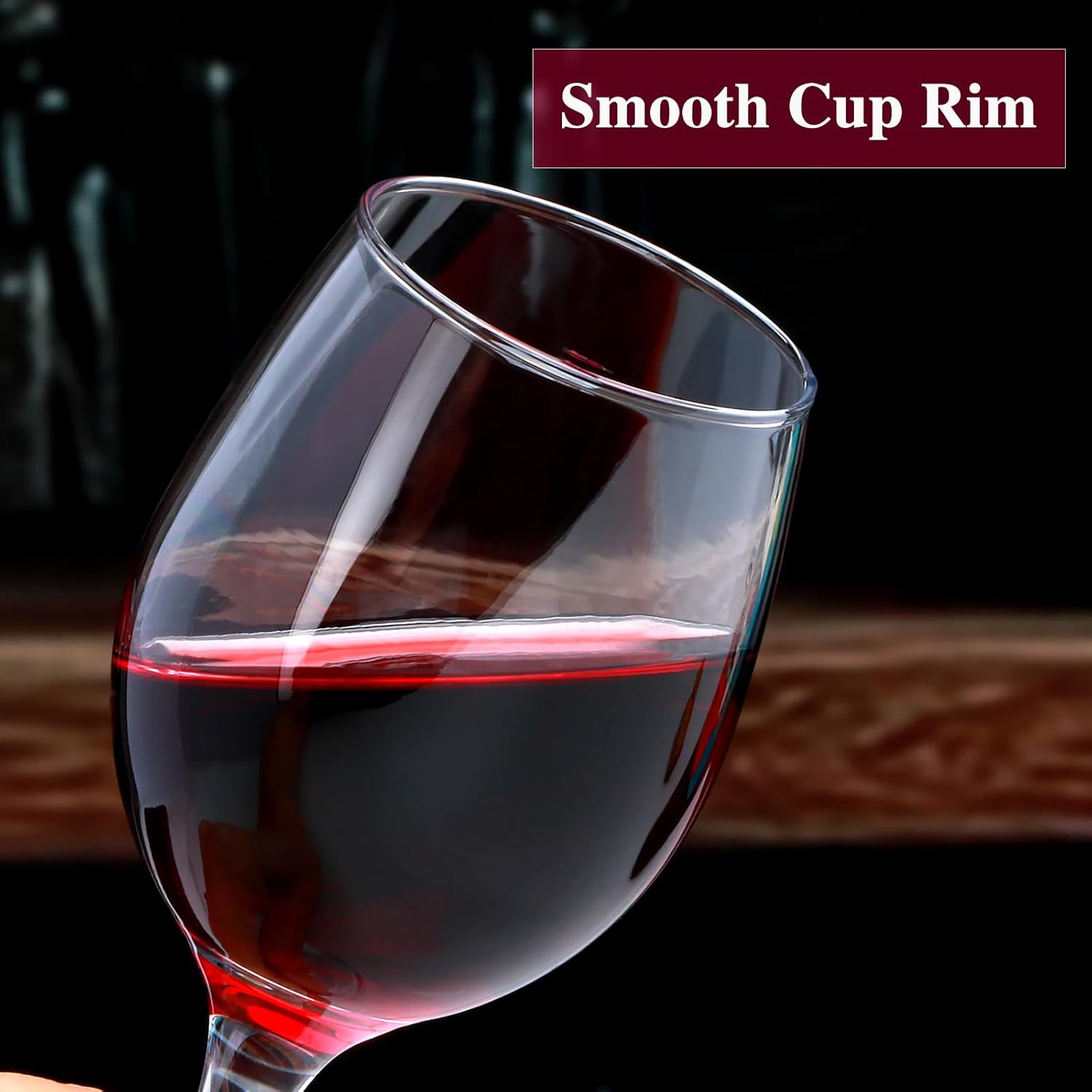 Wine Glasses Set of 12,11 oz Crystal Wine Glass Set,Red/White Wine Glasses with Pretty Gift Box for Birthday,Christmas,Party,Wedding,Restaurant,Home and Decorations