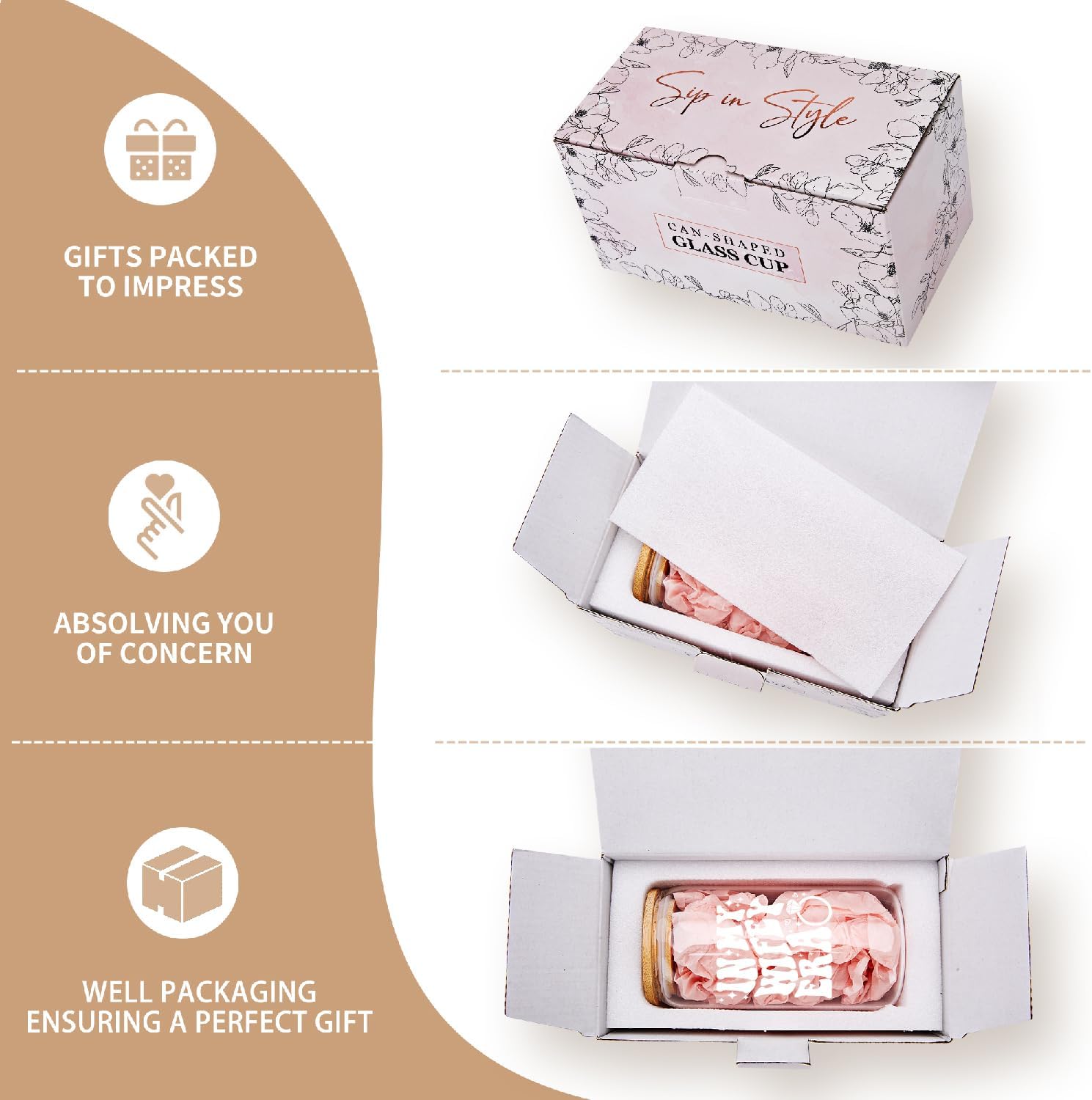 Bridal Shower Gift – Cute Cool Wedding Day Idea for Bride to Be, Future Mrs, Bachelorette – In My Wifey Era Glass Cup Tumbler