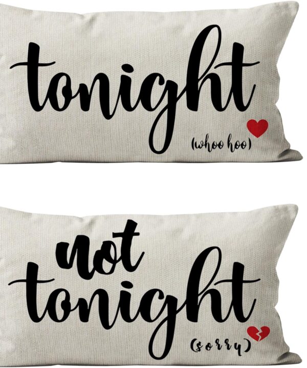 Mancheng-zi Bridal Shower Gifts, 12x20 Pillow Cover, Bachelorette Gifts for Bride, Wedding Gifts, Bridal Shower Gifts for Bride to be, Funny Throw Pillows for Bedroom (Beige)