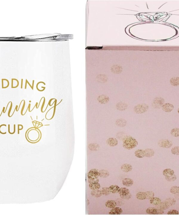 The Paisley Box Bride Cup - Wedding Planning Cup, Wedding Planning Glass, Bride Wine Tumbler, Gifts for Bride, Mrs Cup, Wedding Planning Gifts for Bride