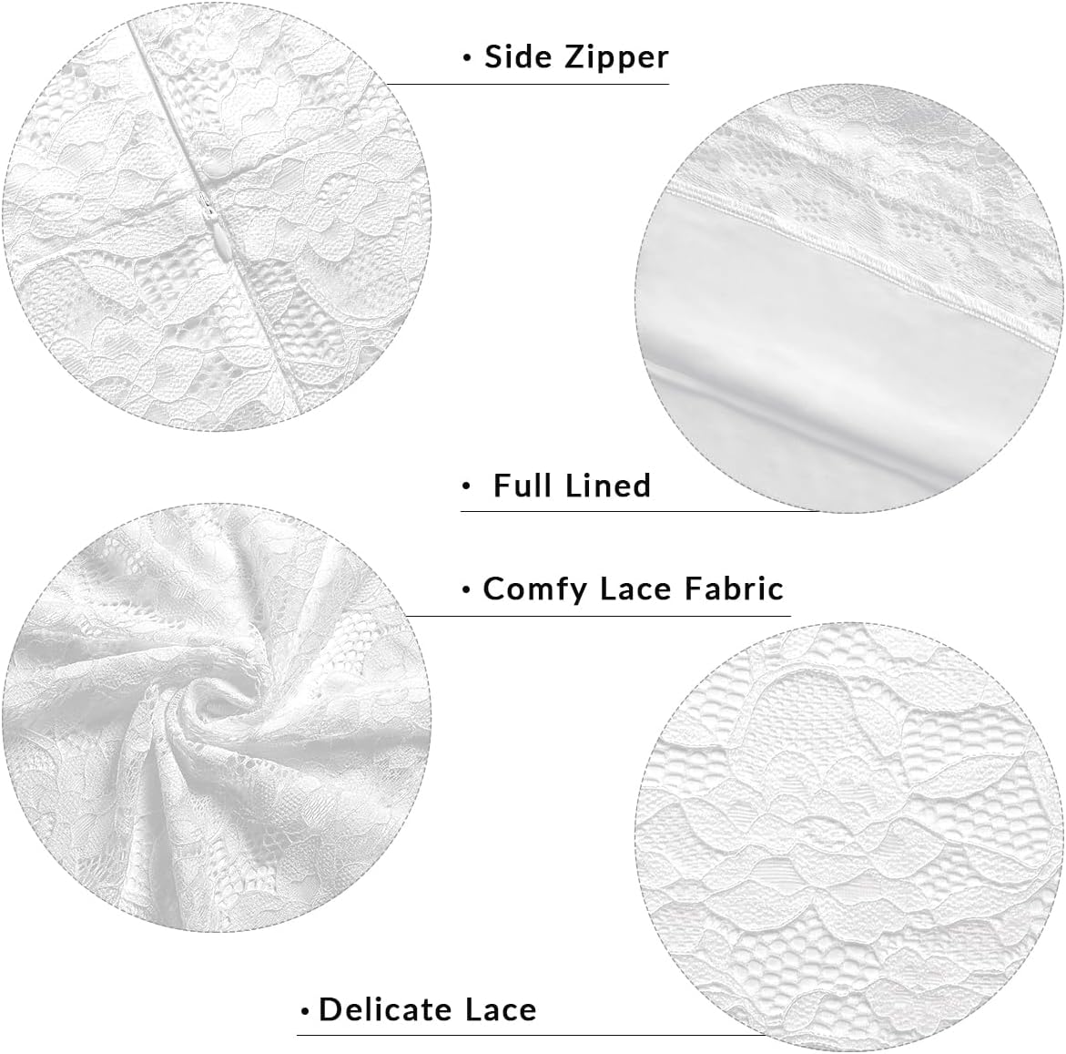 Plus Size Wedding Dress for Bride – Formal Evening Gown Party Lace Mermaid Dresses