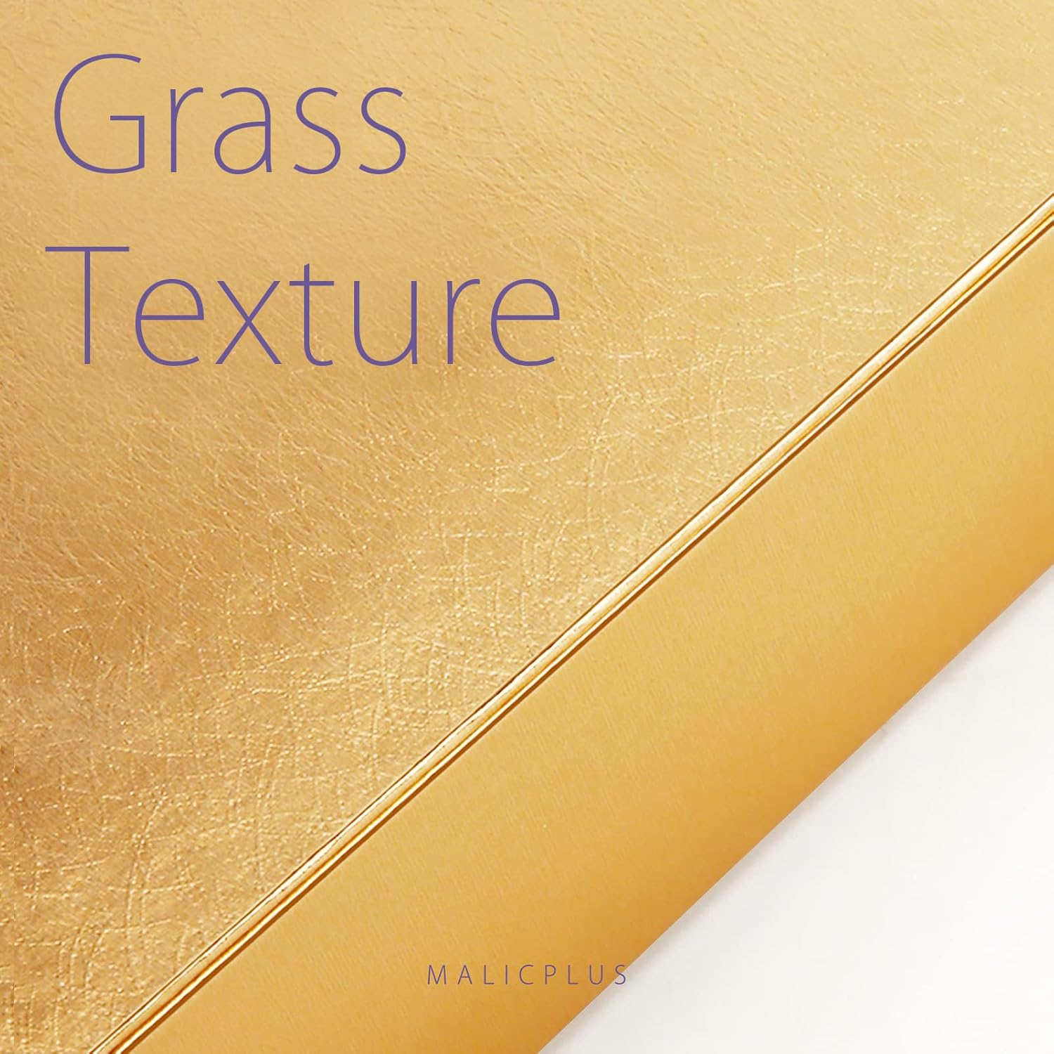 MALICPLUS 2 Wine Gift Boxes, 13.5×4.5×4 Inches, Magnetic Closure Collapsible Boxes (Glossy Gold with Grass Texture)