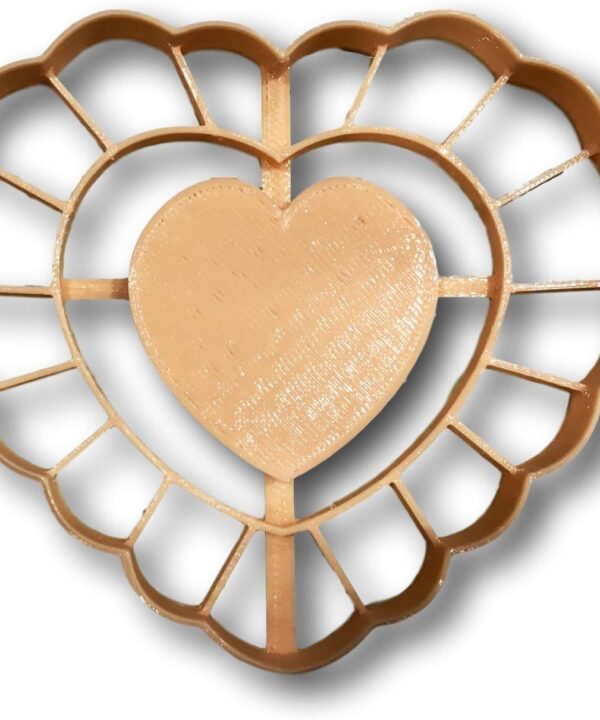 Thumbprint Heart Cookie Cutter (3.5")