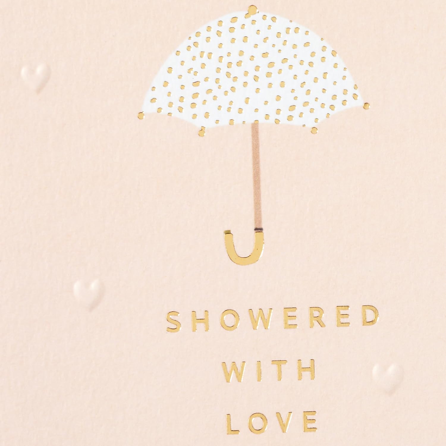 Hallmark Signature Bridal Shower Card (Showered with Love)