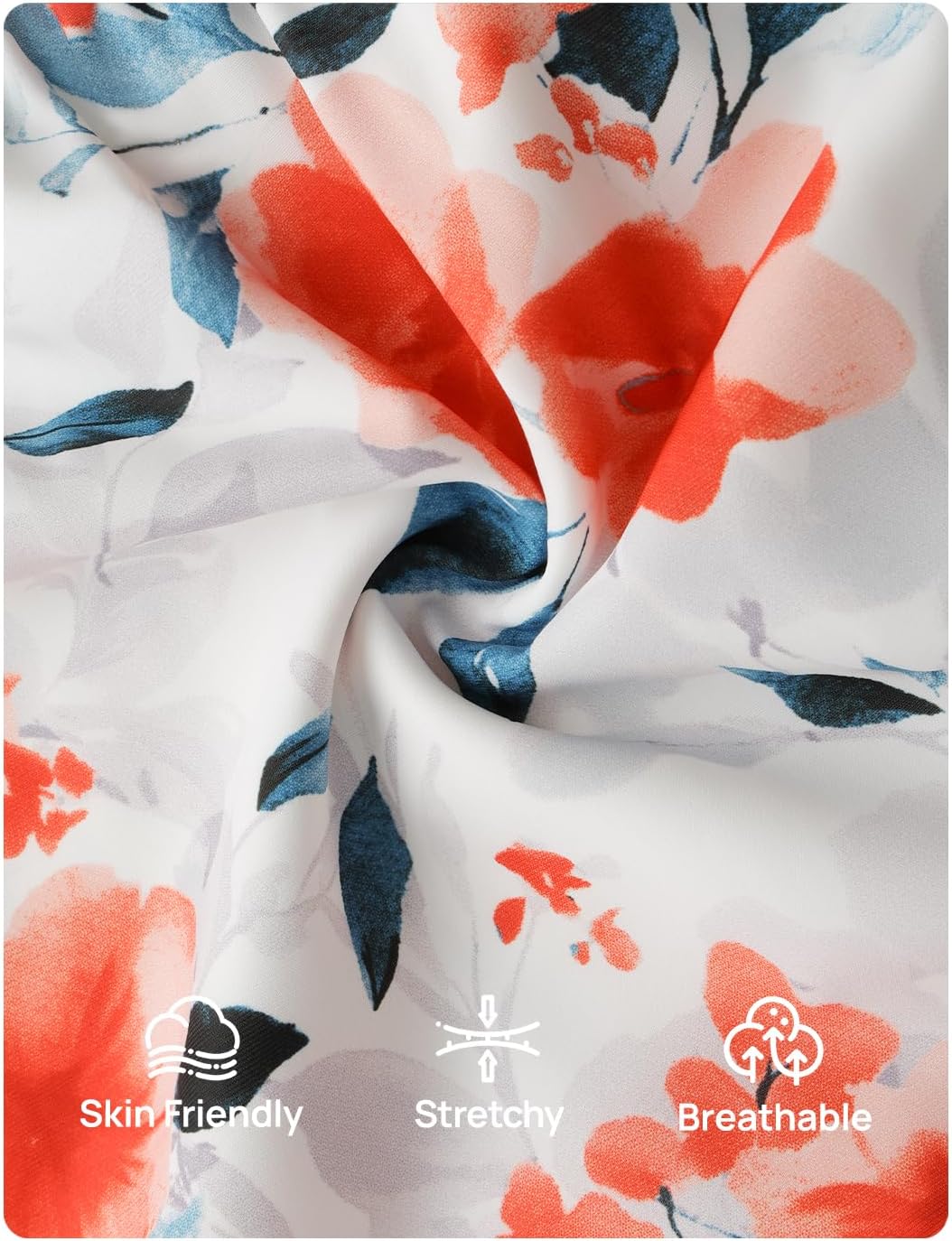 ZESICA Fall Wedding Guest Dresses for Women 2025 Casual Long Sleeve Floral Boho V Neck A-Line Mini Dress with Pockets