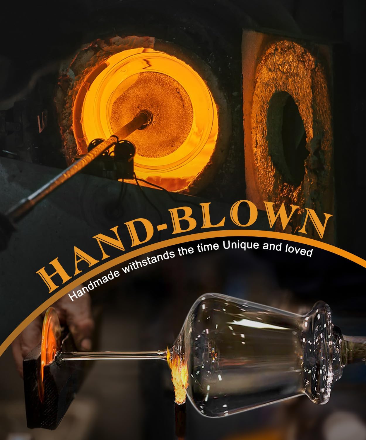 Wine Glasses Set of 2, Large Red Wine Glass, 28 oz Hand Blown Crystal Clearer, Lighter for Tasting, Gift Packaging for Halloween, Birthday, Anniversary, Wedding