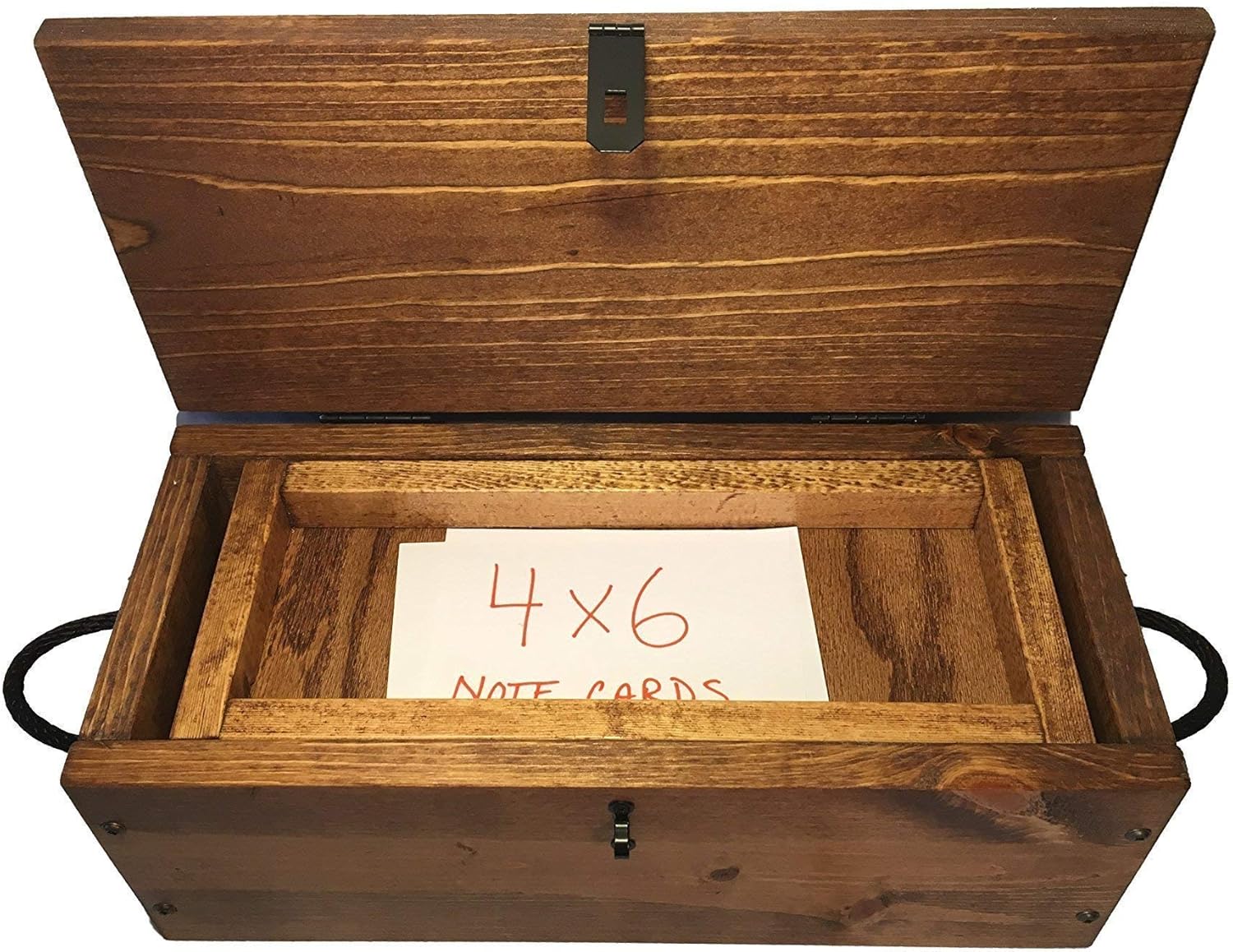 Wine Bottle & Letter box with removable 4×6 card tray – Personalized Wedding Wine Ceremony Capsule – Great Wedding, Anniversary, Engagement or Christmas Gift