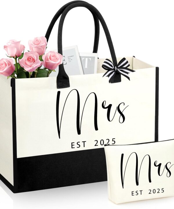 Bride Wedding Gifts Bridal Shower Gifts Engagement Gift for Couples Bachelorette Gift for Bride Bag Christmas Stocking Stuffers for Women