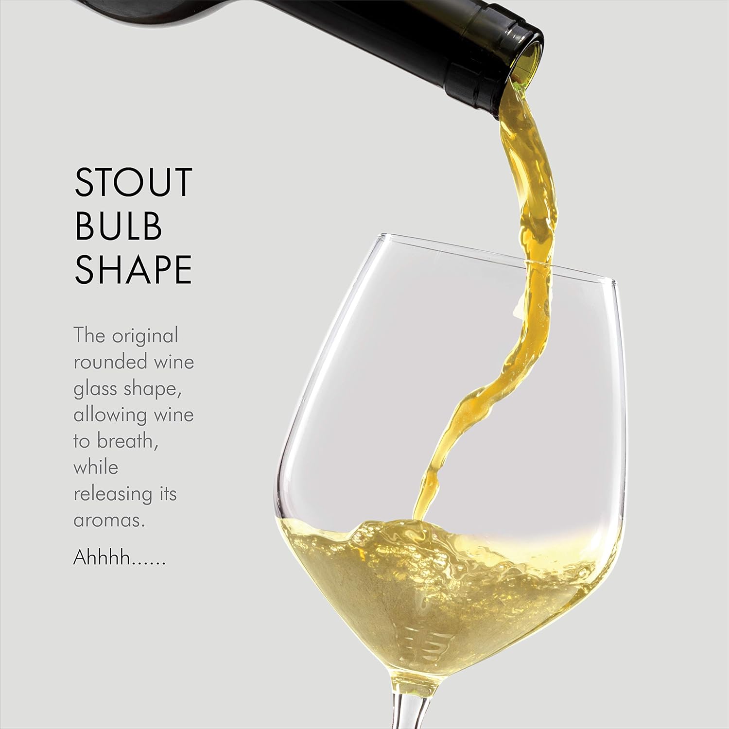 Paksh Novelty Italian White Wine Glasses – – Wine Glass Set for Parties, Weddings, Gifting – Clear Wine Glass, for Red and White Wine – Christmas Gift for Women & Men