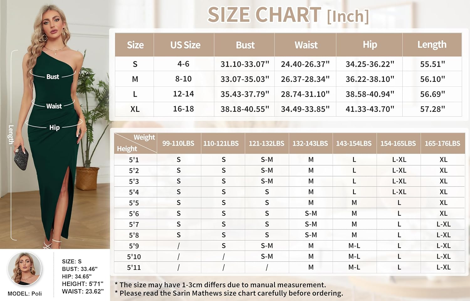 Sarin Mathews Womens One Shoulder Long Formal Dress Sexy Summer Sleeveless Bodycon Ruched Wrap Split Cocktail Dresses