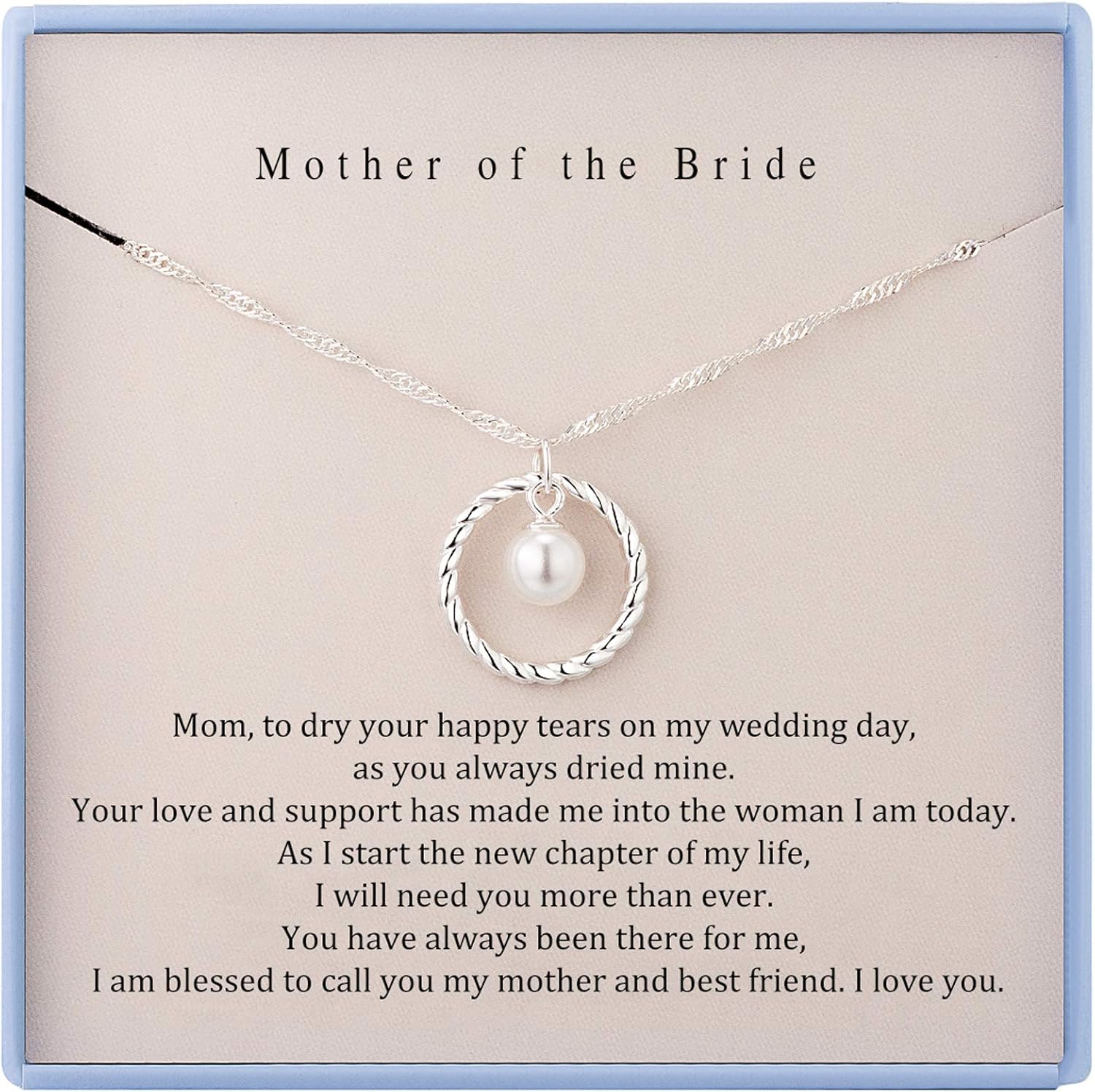 Burning Love Mother of the Bride Necklace Sterling Silver Necklace for Mother of the Bride Gifts from Groom Mothers Day Gifts Wedding Gift