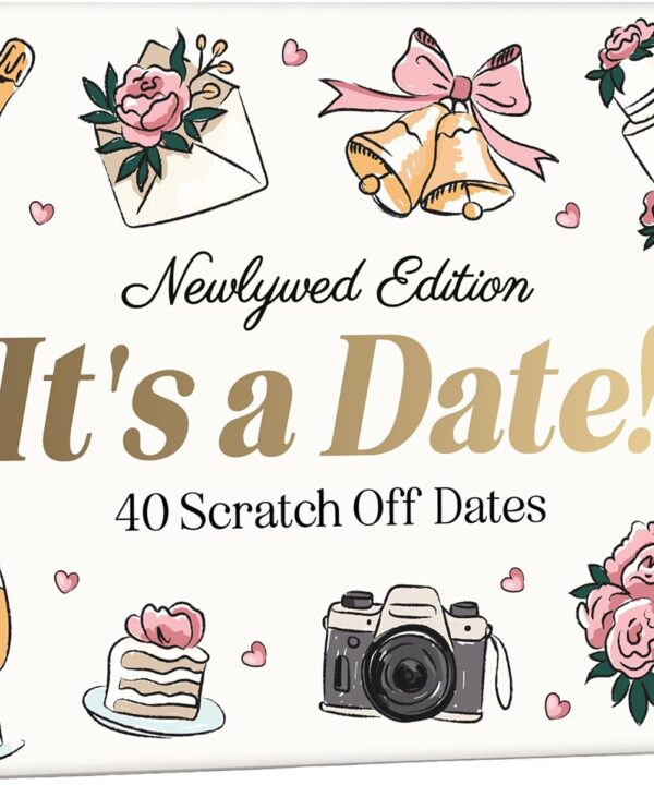 It's a Date! Newlywed Edition for Couples, The Ultimate Gift for Weddings, Bridal Showers, Engagements, and Bachelorette Parties